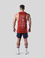 Heritage Logo Drop Tanktop - Red