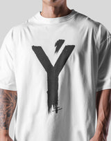 Brush Y Big T-Shirts - White
