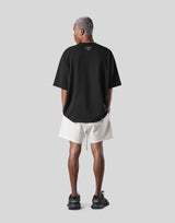 College Logo Big T-Shirt - Black