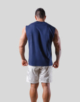 Wing L Logo No Sleeve - Navy