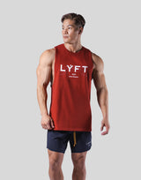 Heritage Logo Drop Tanktop - Red
