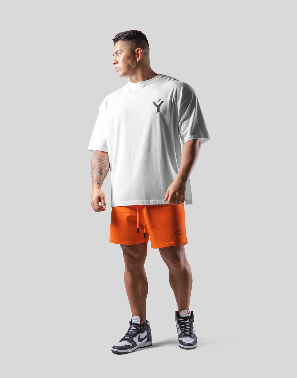 Multi Logo Big T-Shirt - White