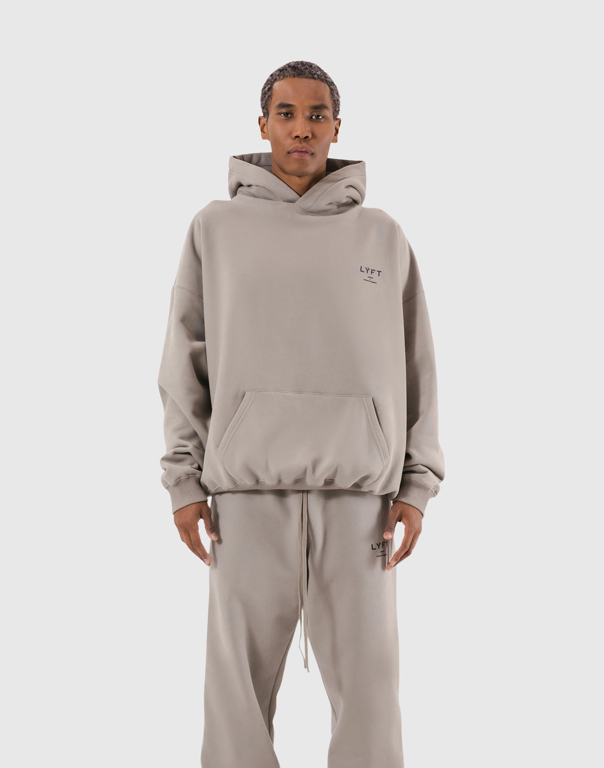 GÝM Oversize Sweat Hoodie - Beige