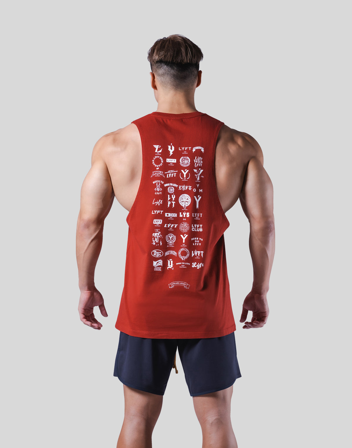 Heritage Logo Drop Tanktop - Red