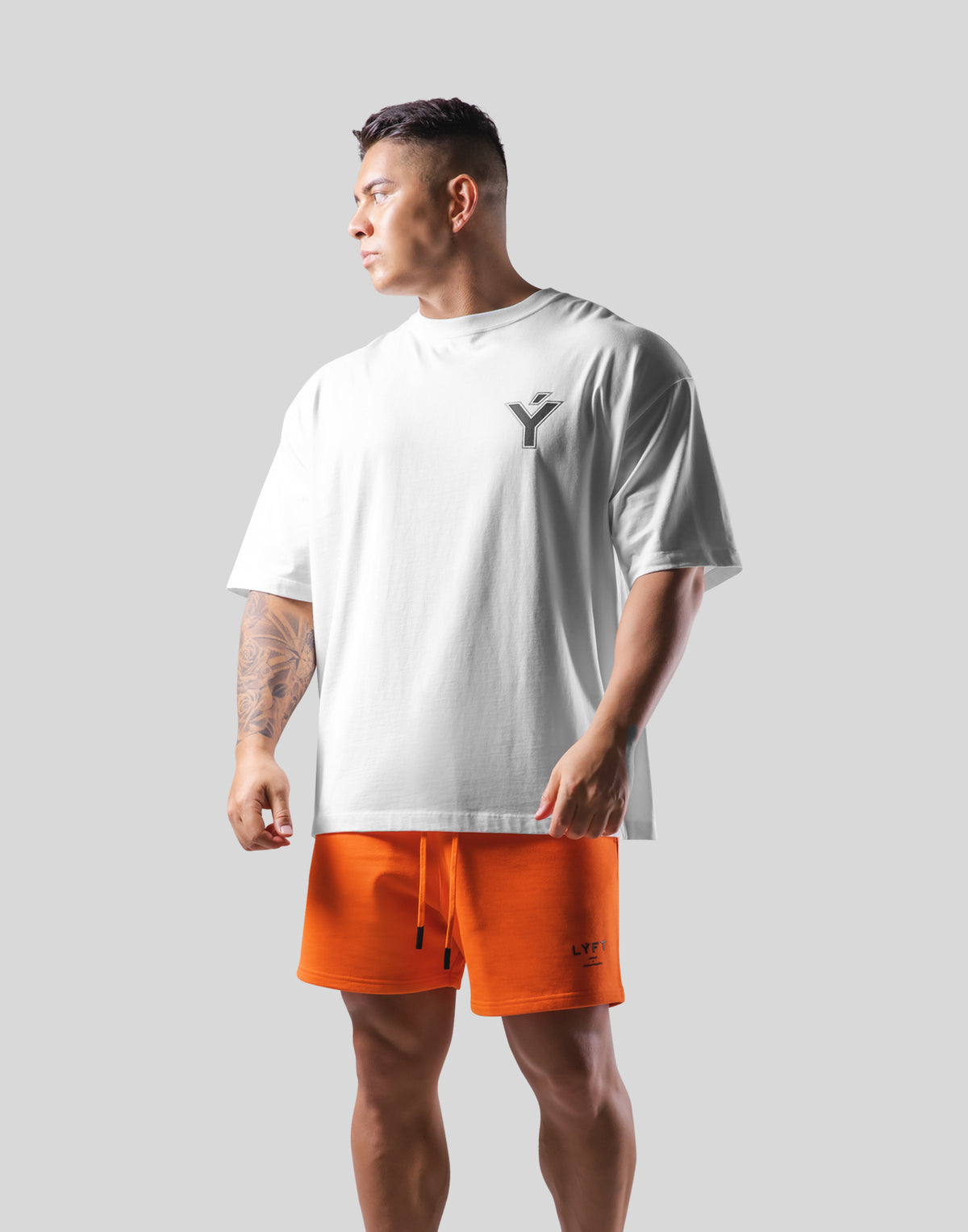 Multi Logo Big T-Shirt - White
