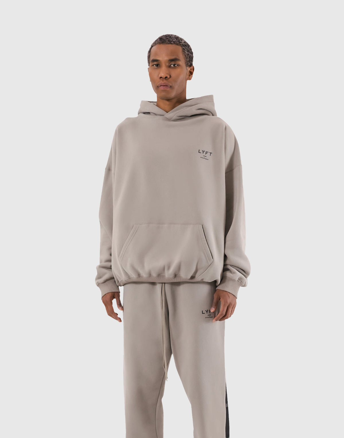 GÝM Oversize Sweat Hoodie - Beige