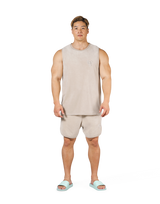 LÝS Logo Pile Tanktop - Ivory