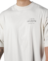 Horse Graphic Vintage Extra Big T-Shirt - Ivory