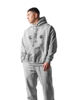 Old English Sweat Hoodie - Grey