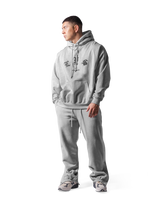 Old English Sweat Hoodie - Grey