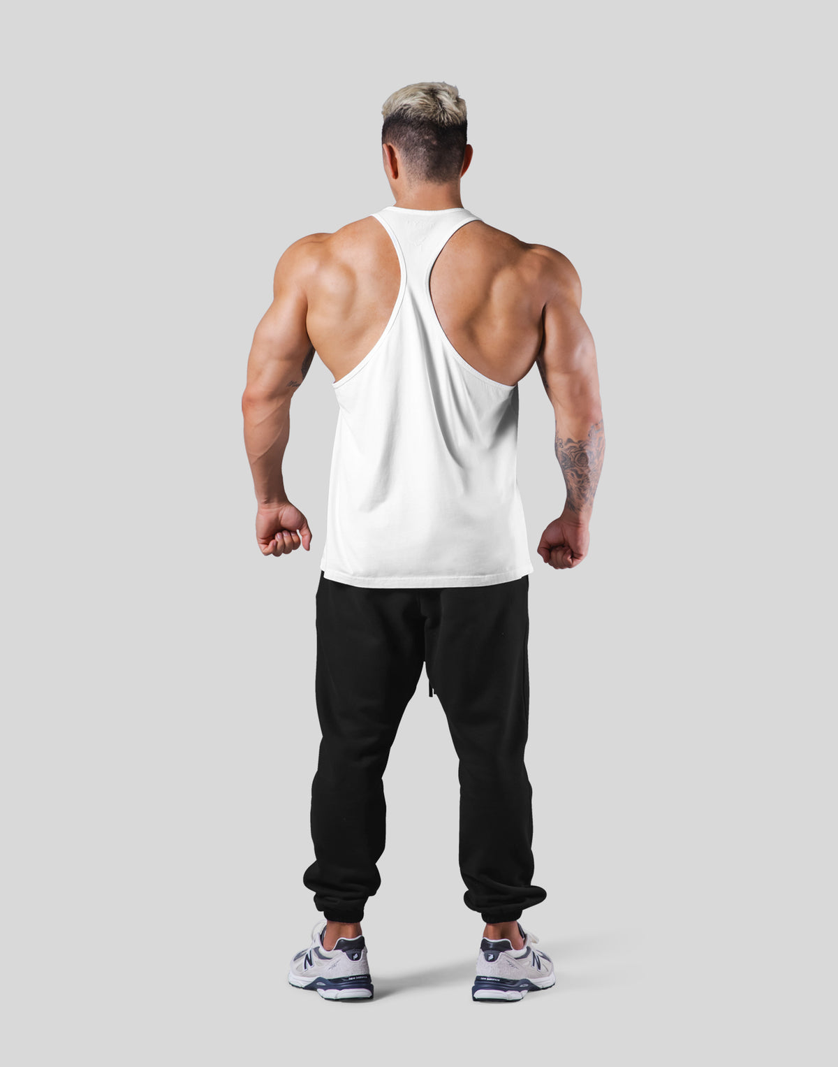 LÝFT × COR Limited Graphic Tanktop - White