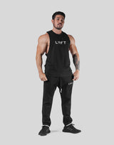 18 Logo Drop Tanktop - Black