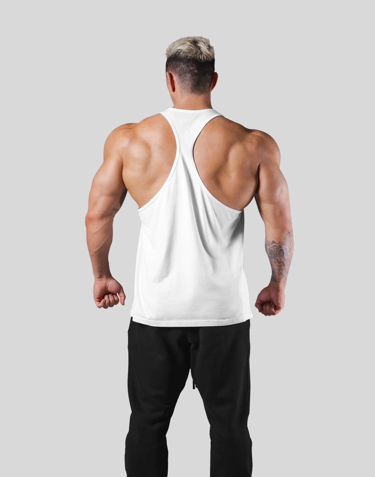 LÝFT × COR Limited Graphic Tanktop - White