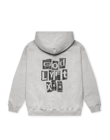 LÝFT × XXX Limited Flag Hoodie - Grey