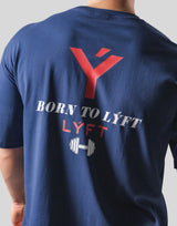 Multi Logo Big T-Shirt - Navy