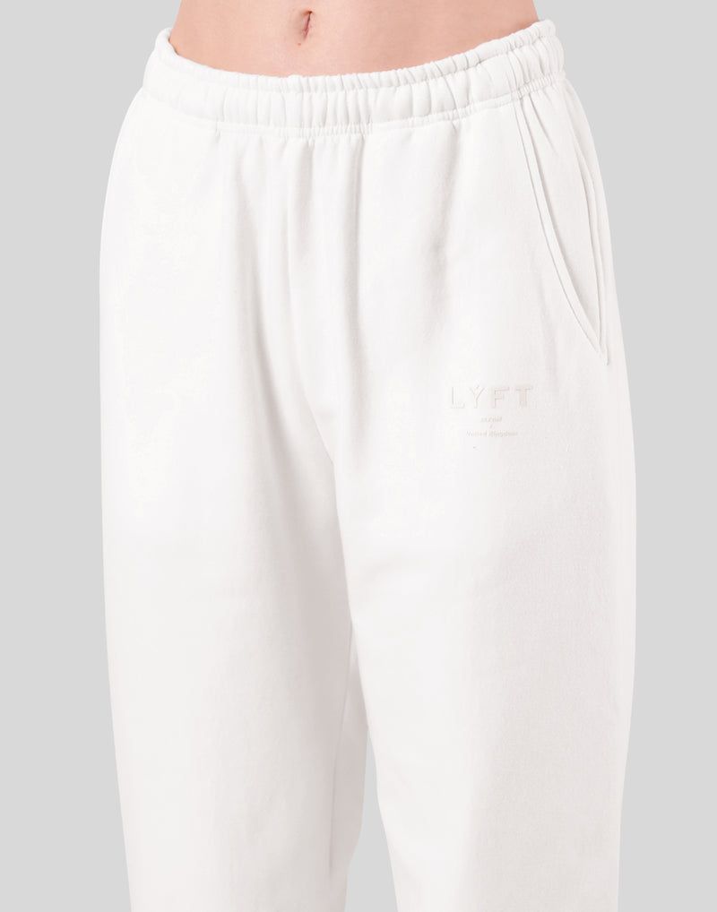 LÝFT Logo Sweat Pants - White