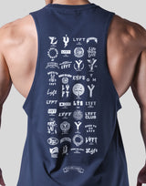 Heritage Logo Drop Tanktop - Navy