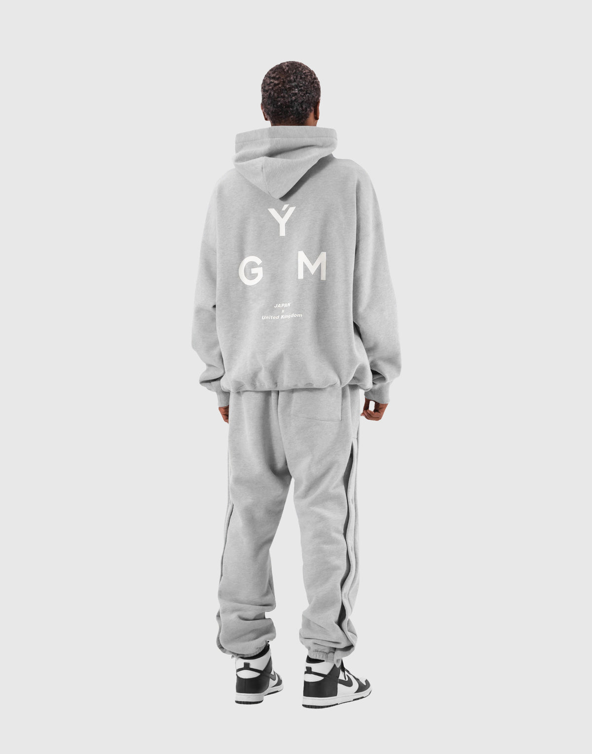 GÝM Oversize Sweat Hoodie - Grey