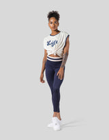 Old Logo Loose Fit Sleeve Less Shirt - Ivory