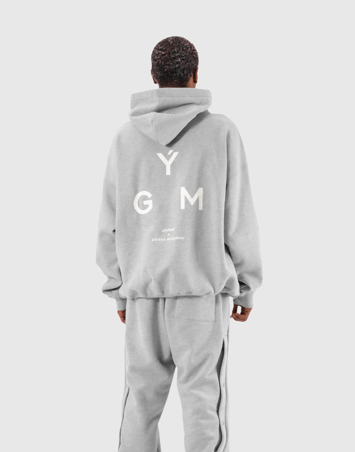 GÝM Oversize Sweat Hoodie - Grey