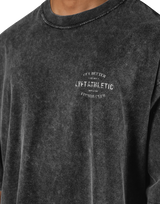 Horse Graphic Vintage Extra Big T-Shirt - Black