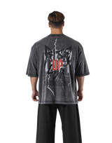 Rise Up Extra Big T-Shirt - Black