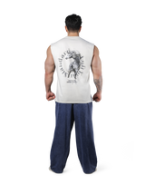 Horse Graphic Vintage Tanktop - Ivory