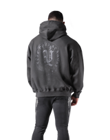 Old English Sweat Hoodie - D.Grey