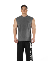 Horse Graphic Vintage Tanktop - D.Grey