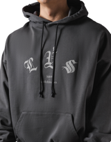 Old English Sweat Hoodie - D.Grey