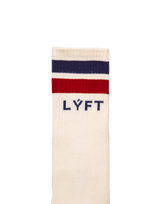 LÝFT 2Line Socks - White