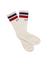 LÝFT 2Line Socks - White