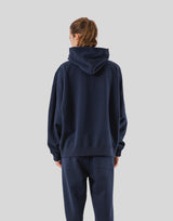 Pile Wappen Sweat Hoodie - Navy