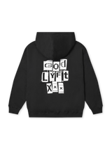 LÝFT × XXX Limited Flag Hoodie - Black