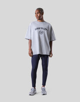 College Logo Big T-Shirt - Grey