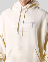 New Flag Oversize Sweat Hoodie - Ivory