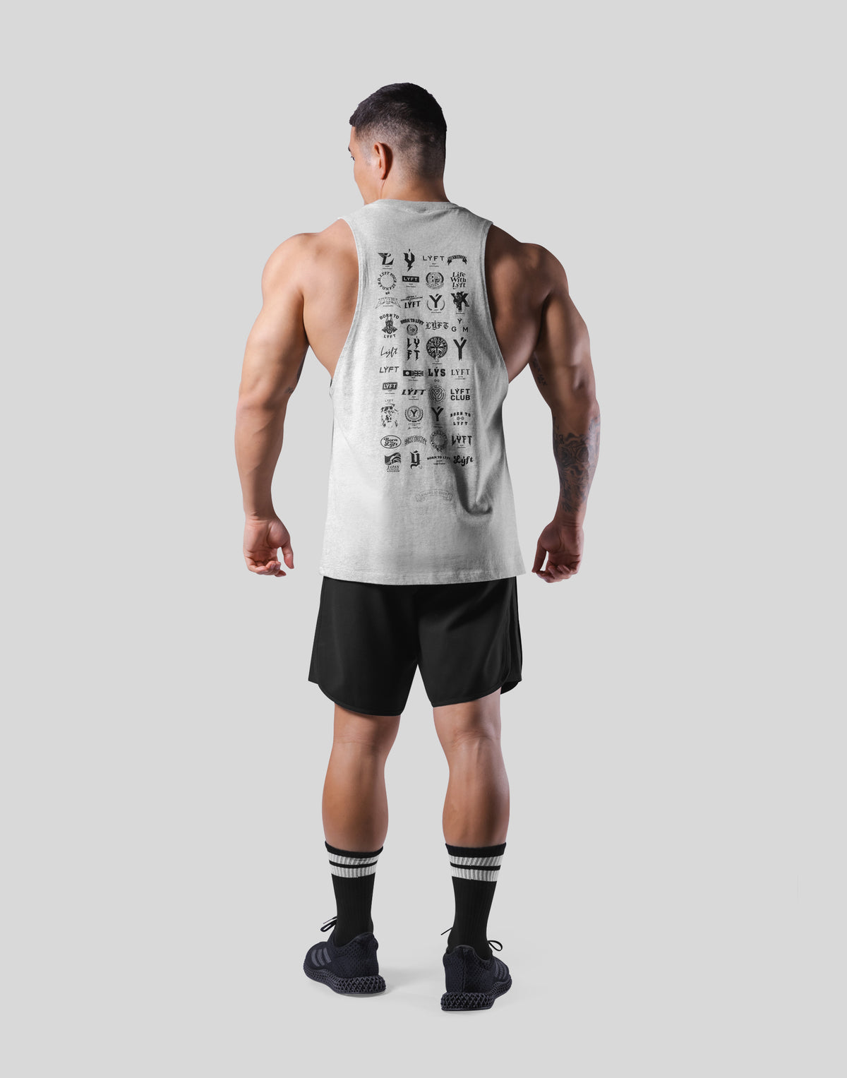 Heritage Logo Drop Tanktop - Grey