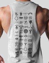 Heritage Logo Drop Tanktop - Grey