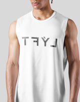 LÝFT × WIND AND SEA Stretch Loose Fit Tanktop - White