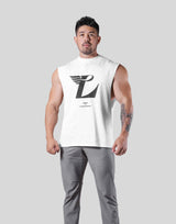 Wing L Logo No Sleeve - White