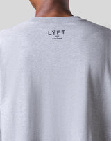 College Logo Big T-Shirt - Grey