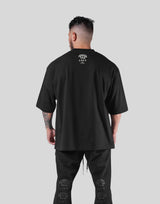 LÝFT × Power House Gym Extra Big T-Shirt - Black