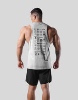 Heritage Logo Drop Tanktop - Grey