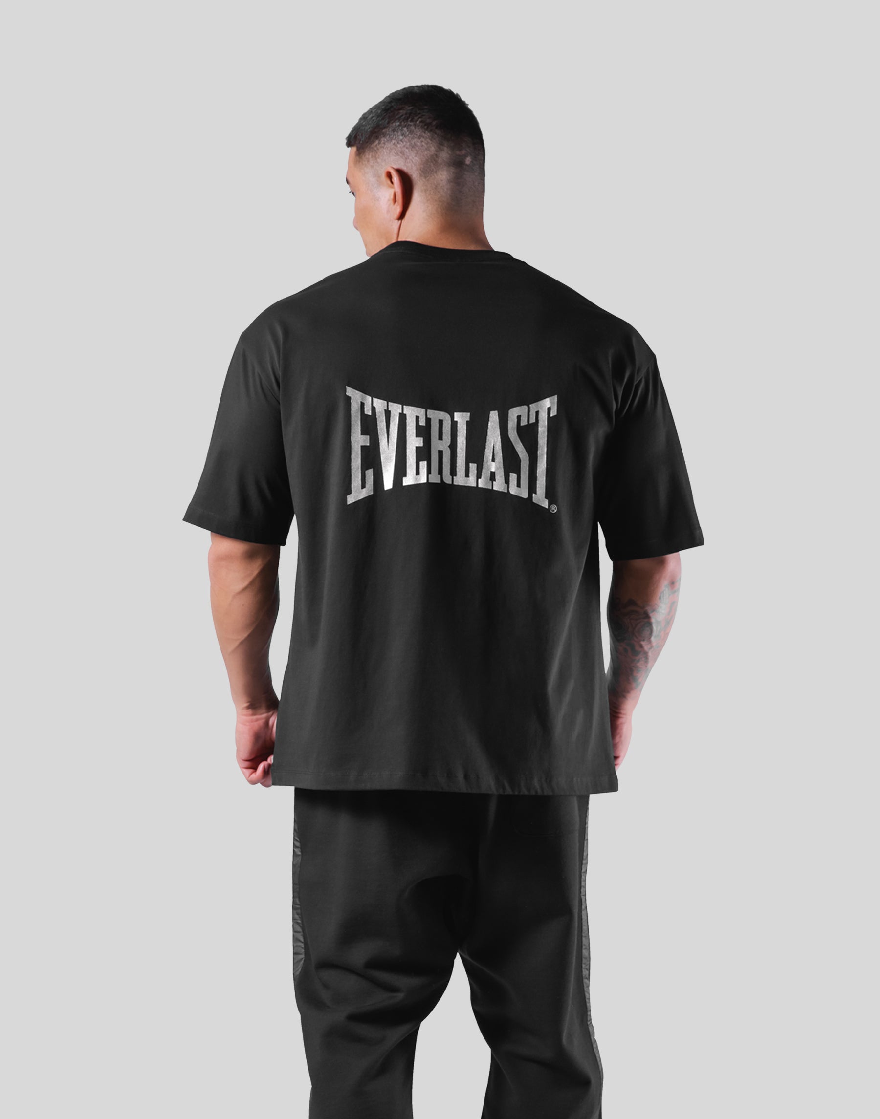 LÝFT x EVERLAST x SUNG Big T-Shirt - Black