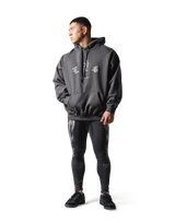 Old English Sweat Hoodie - D.Grey