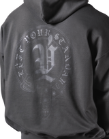 Old English Sweat Hoodie - D.Grey