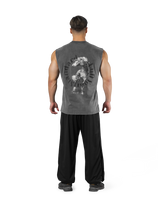 Horse Graphic Vintage Tanktop - D.Grey