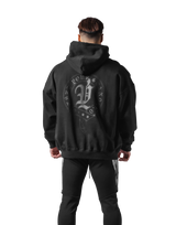 Old English Sweat Hoodie - Black