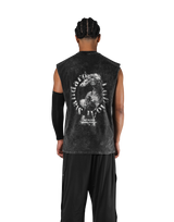 Horse Graphic Vintage Tanktop - Black