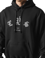 Old English Sweat Hoodie - Black